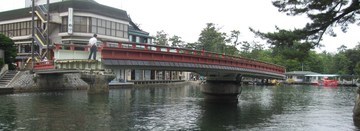 中央部が回転