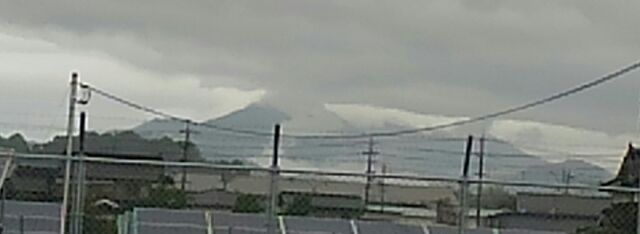 大雨のあと…