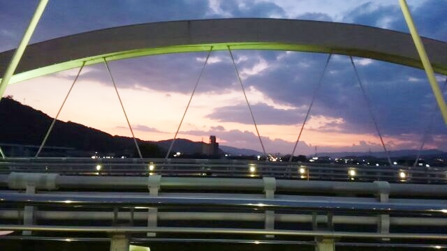 今井橋からの夜景