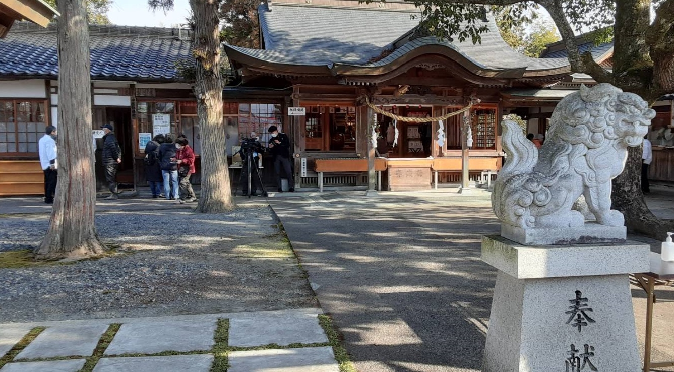 福力荒神社にお参りしました