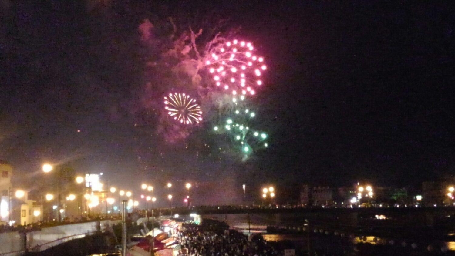 花火大会大成功!