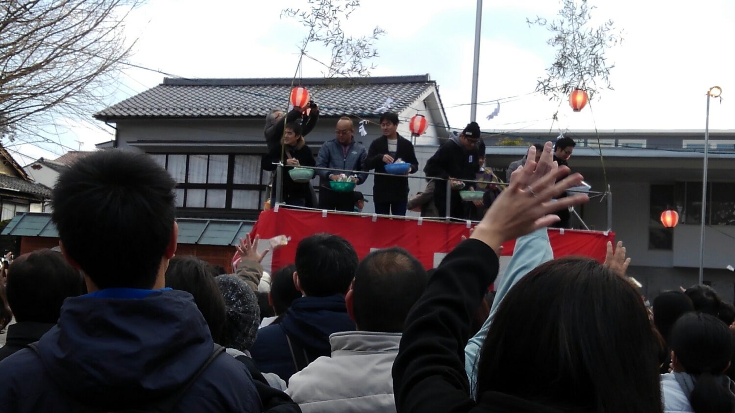 徳守神社の節分祭行ってきました