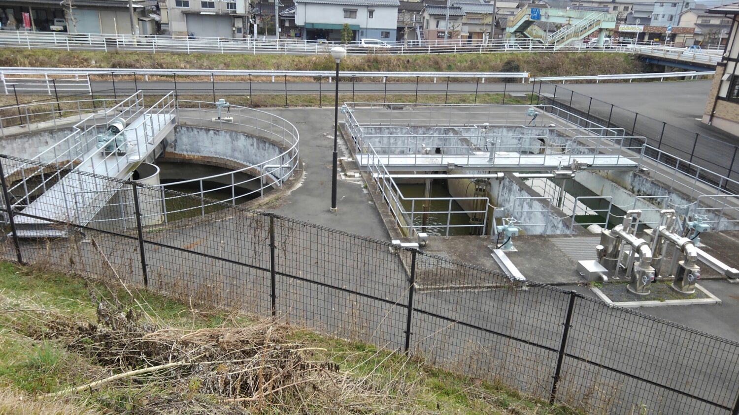 小田中の浄水場