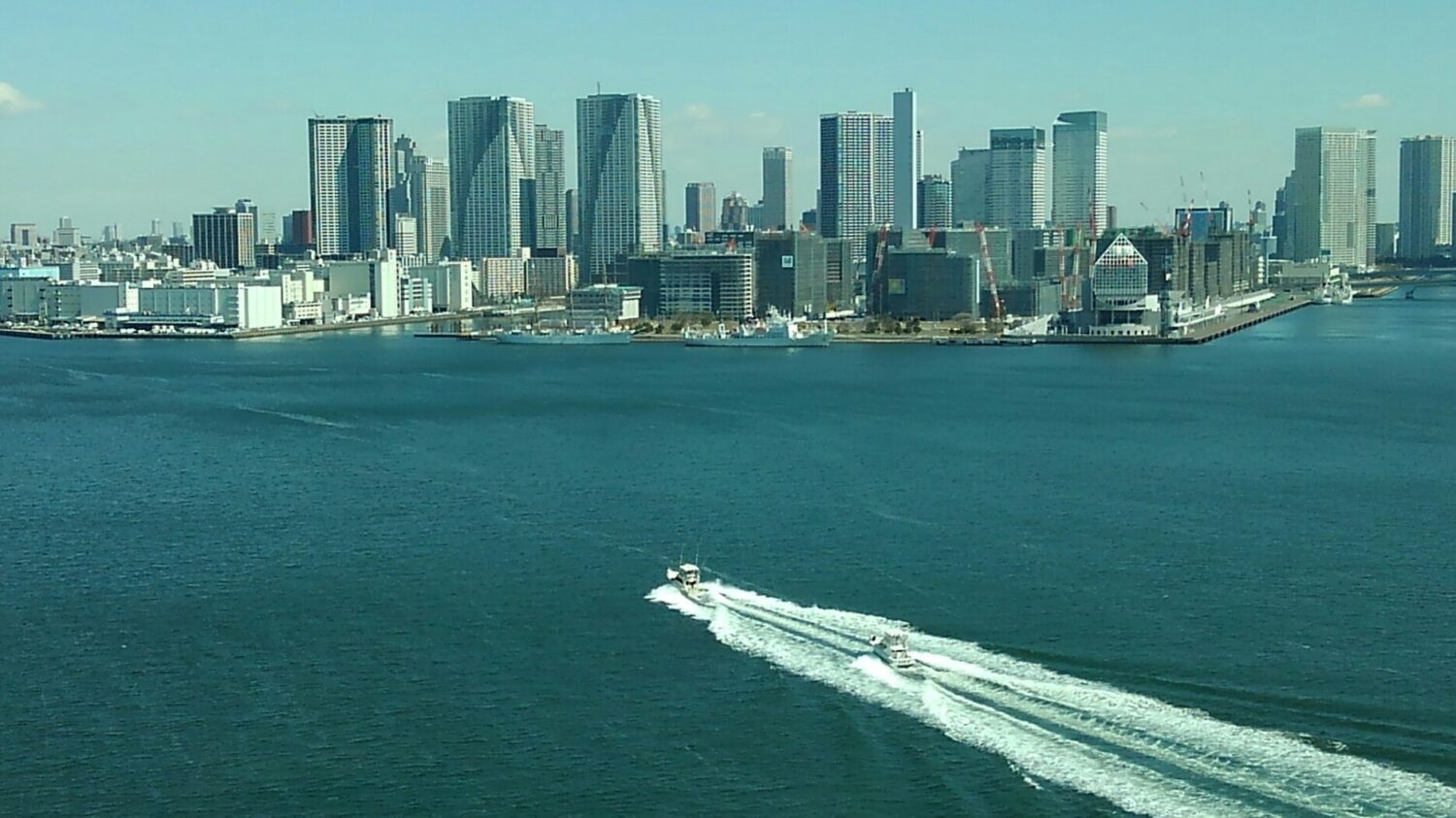 美しい! 東京湾!