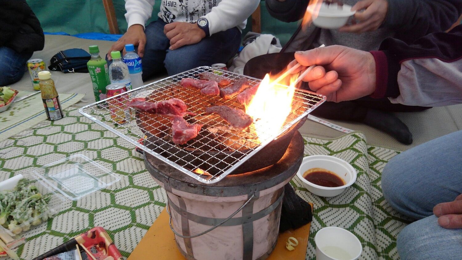 寒くない夜桜?で良かった~