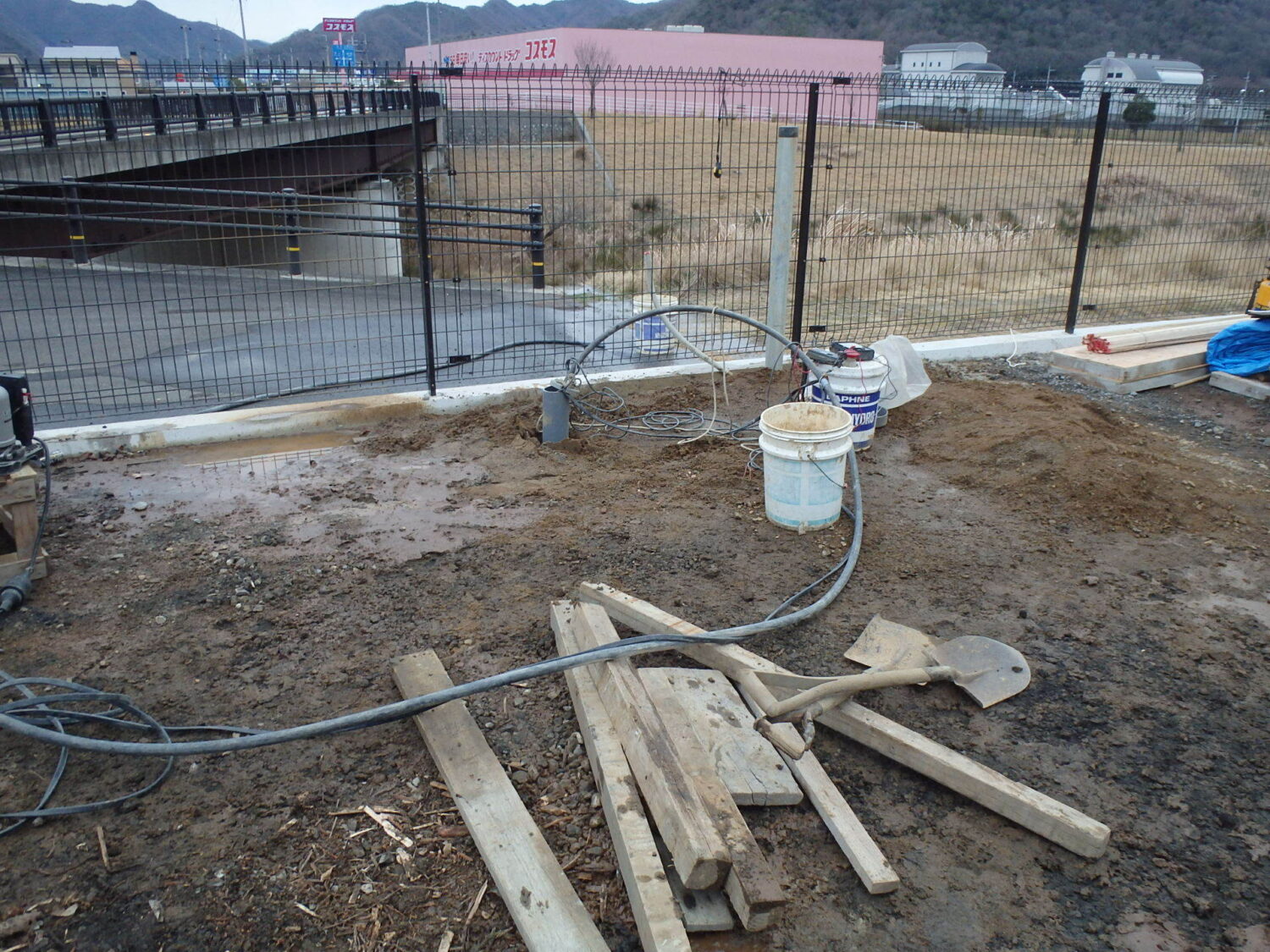 綺麗な水が出ました