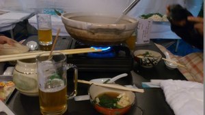 コタツ　de　ソズリ鍋　♨